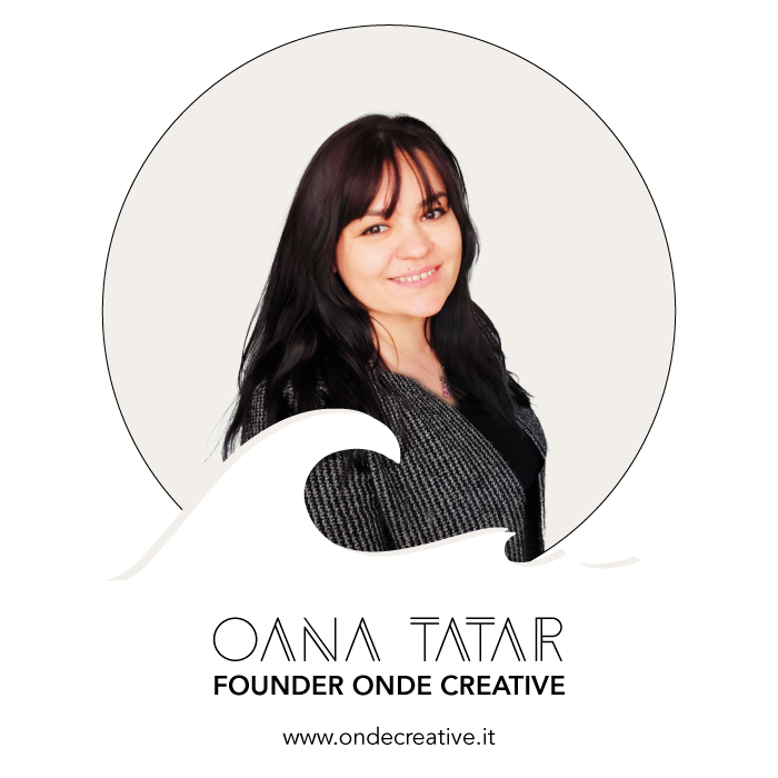 Oana Tatar -Founder di Onde Creative Agenzia di comunicazione Bologna